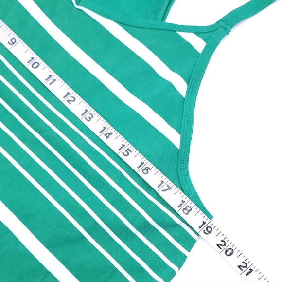 FP Free People Hot Shot Mini Dress Romper Stripe Green Pickleball - Picture 9 of 11